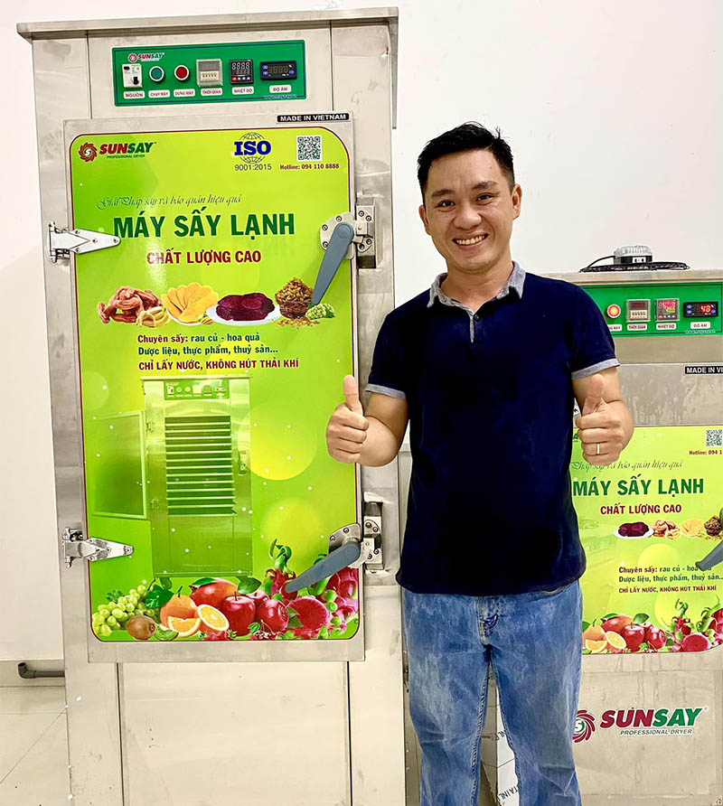 Máy sấy lạnh 20 khay TH Food